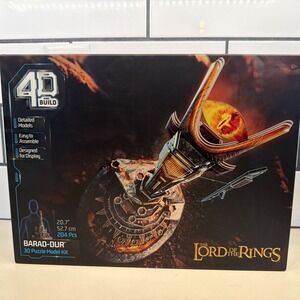 NEW Sealed 4D Build Lord of the Rings Barad-Dur Eye of Sauron 3D Model Kit